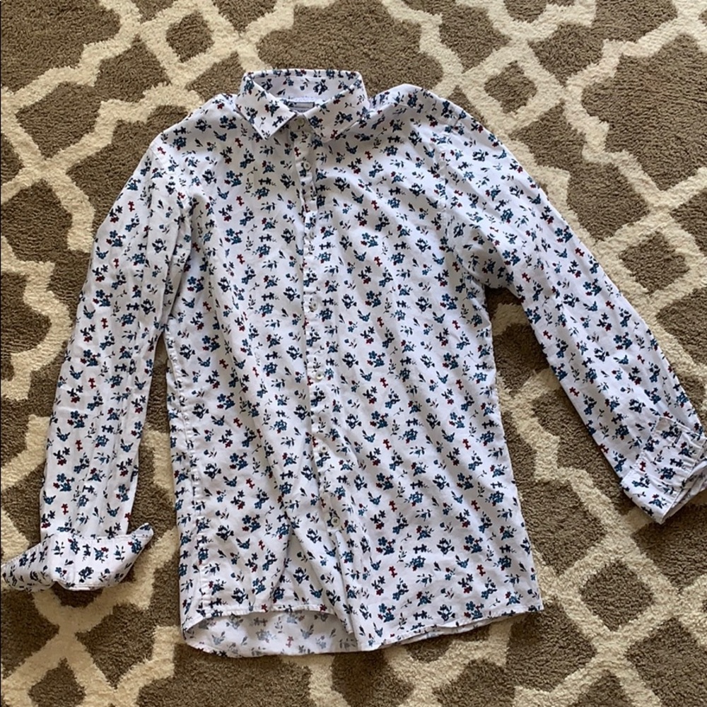 Zara Men’s Floral button down